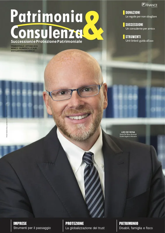 “Successioni e mediazione: tra i due litiganti spunta il mediatore” – Patrimonio&Consulenza, ott/dic 2016