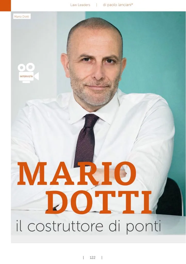 Mario Dotti, il costruttore di ponti – Legal Community MAG, maggio 2018